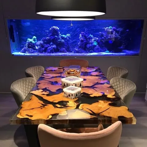 Product image of epoxy resin table