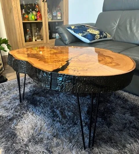 Product image of epoxy resin table